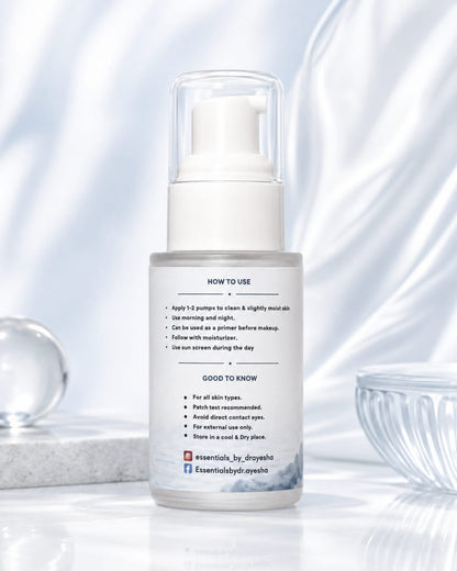 Korean glass skin serum