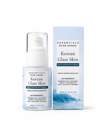 Korean glass skin serum