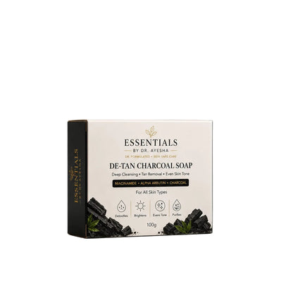 De Tan charcoal soap