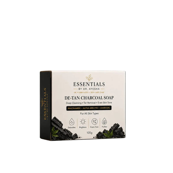 De Tan charcoal soap