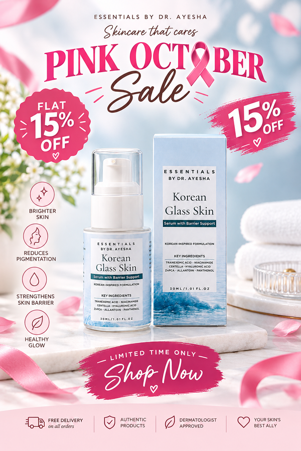 Korean glass skin serum