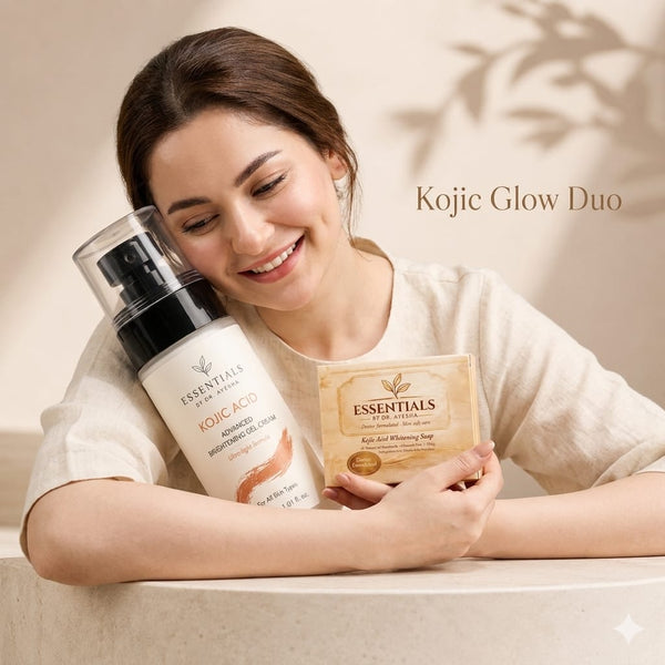 Kojic Acid Brightening Gel Cream + Kojic Acid Brightening Soap