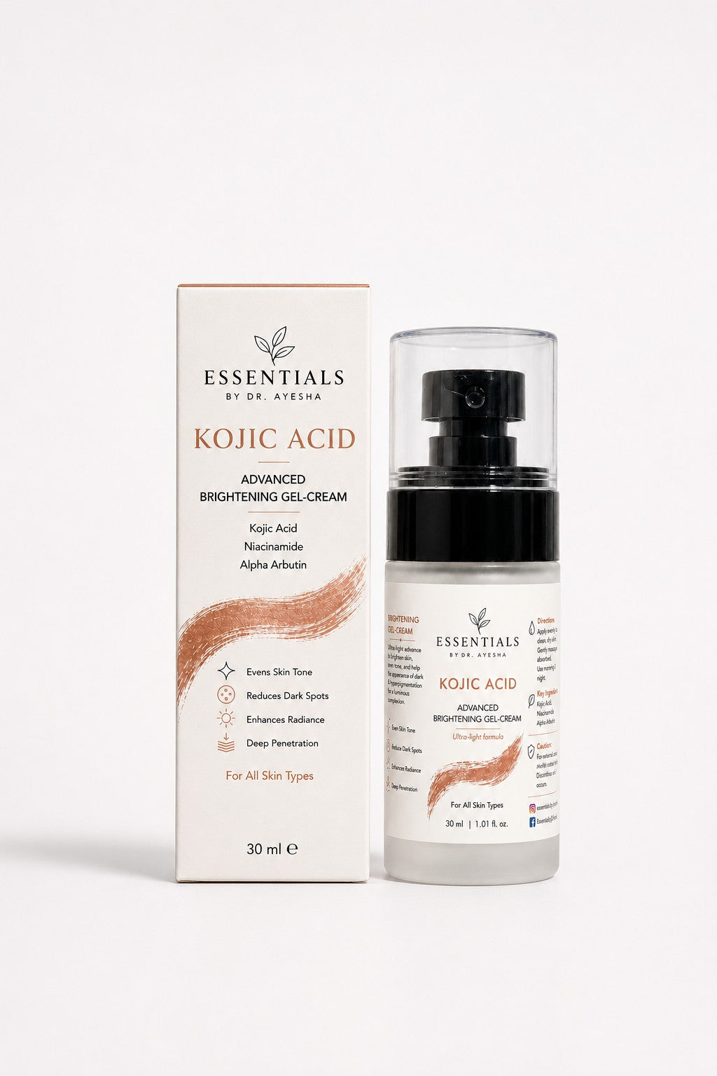 Kojic acid Advanced brightening gel-cream